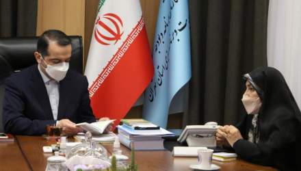 گرارش تصویری: جلسه مسعود شفیعی با مدیر کل امور اقتصاد و دارایی استان تهران  
