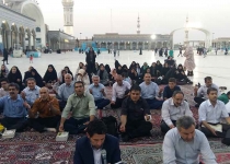 اعضای بسیج راهی  زیارت قم و جمکران شدند