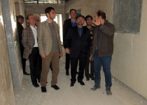 معاون وزیر راه از پروژه بیمارستان ۹۴ تخت خوابی قرچک بازدید کرد