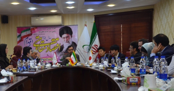 جلسه مرکز سرمایه گذاری خارجی استان تهران با سازمان تجارت خارجی ژاپن