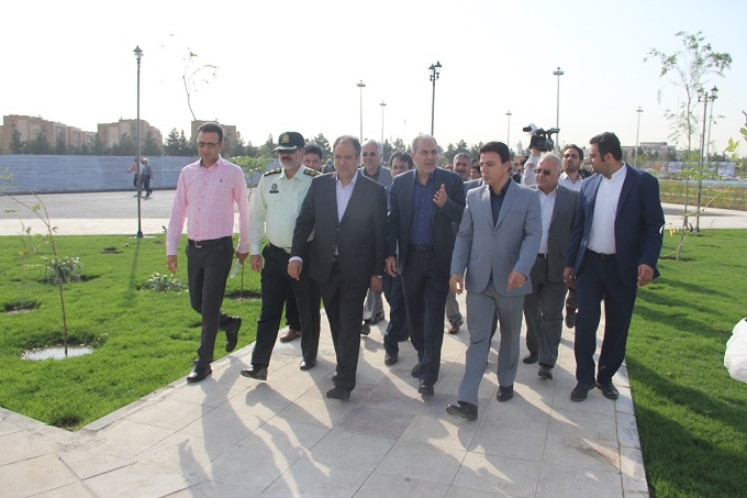پارک بزرگ «مشاهیر» در شهر ملارد افتتاح شد
