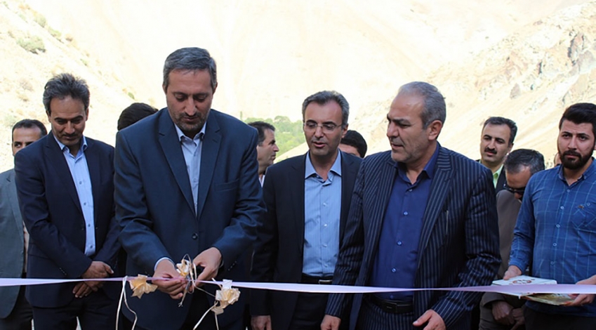 بهره برداری از پروژه ۳ میلیاردی آبخیزداری در فیروزکوه