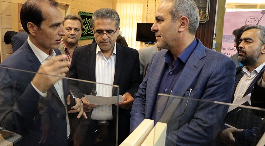 بازدید رئیس سازمان مدیریت تهران از بخش های مختلف سازمان جهاد کشاورزی