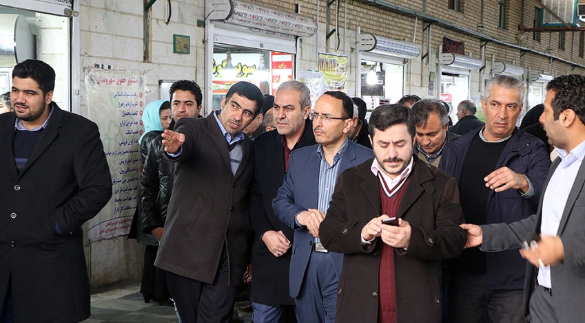 بازدید ترکی از مرکز توزیع «مرغ تازه» میدان بهمن و «هایپراستار»