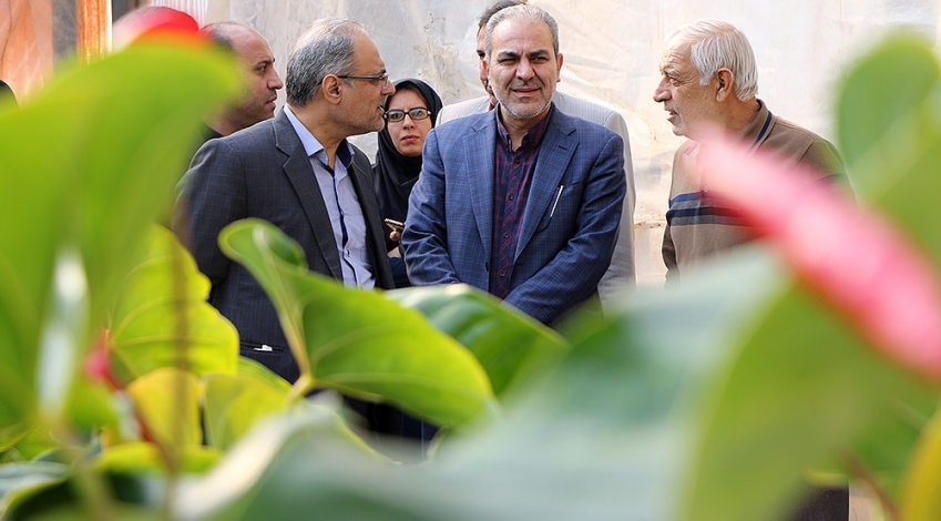 جزئیات بازدید ترکی از بزرگترین گلخانه «آنتریوم» در خاورمیانه