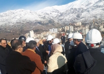 بازدید ترکی و نمایندگان تهران از پروژه بیمارستانی شهدای تجریش