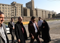 بازدید رئیس سازمان مدیریت و برنامه ریزی استان تهران از انبار غله تهران