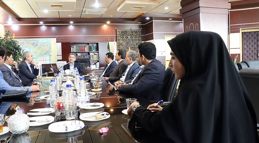 «سیلاب» محور گفتگوی عیدانه آقای استاندار و مدیران سازمان مدیریت