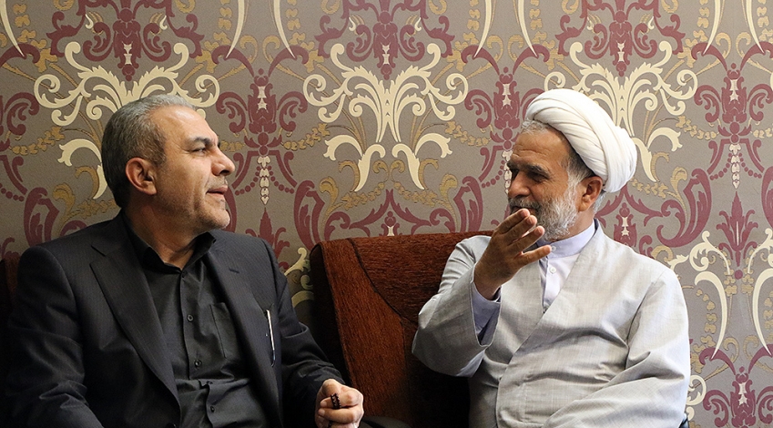 گزارش بازدید|حمایت سازمان مدیریت از برنامه های فرهنگی حوزه علمیه