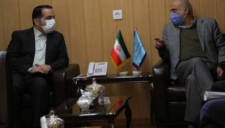 گزارش تصویری:  دیدار معاون امور مجلس و توسعه منطقه‌اي سازمان برنامه و بودجه کشور با مسعود شفیعی