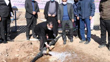 گزارش تصویری: افتتاح پروژه آبرسانی به روستای گدوک شهرستان فیروزکوه  