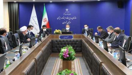 گزارش تصویری: برگزاری جلسه شورای معاونین استانداری تهران در سازمان مدیریت و برنامه‌ریزی  