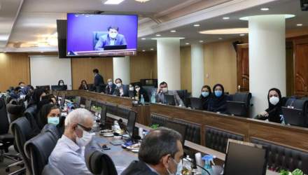 گزارش تصویری: قدردانی عدالتی از همکاران معاونت هماهنگی برنامه و بودجه