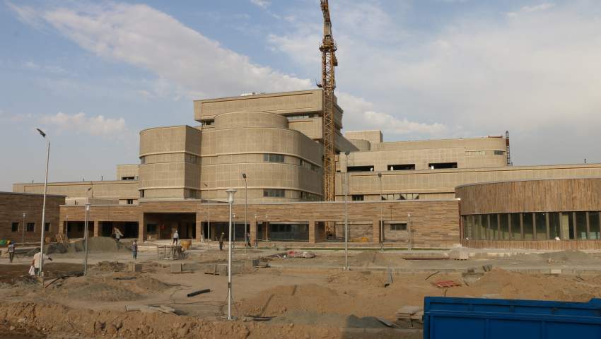 پیشرفت ۸۶ درصدی بیمارستان امام خمینی (ره) شهریار