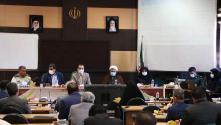 گزارش تصویری: برگزاری جلسه کمیته برنامه‌ریزی شهرستان فیروزکوه با حضور مسعود شفیعی