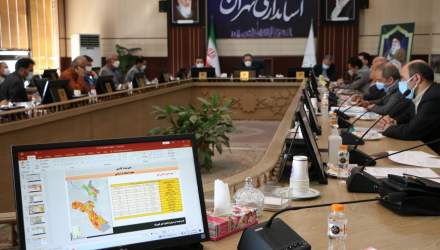 گزارش تصویری: هفتمین جلسه شورای برنامه‌ریزی و توسعه استان در سال 1400