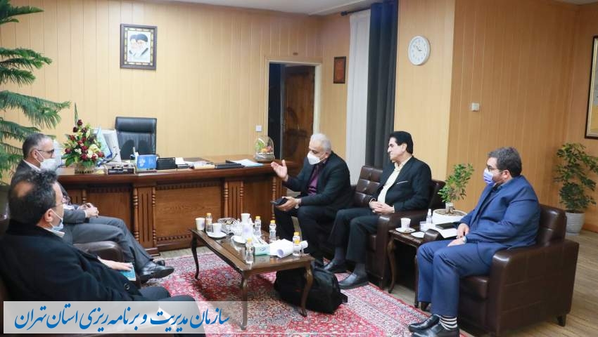 گزارش تصویری: جلسه ازوجی با مدیر کل اداره ورزش و جوانان استان تهران  