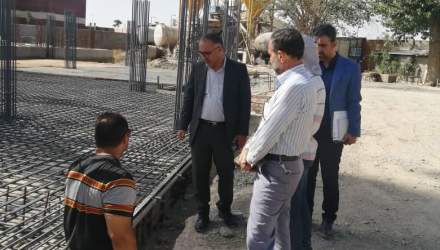 بازدید رئیس سازمان مدیریت و برنامه ریزی استان تهران از بیمارستان در حال ساخت و یک کارگاه تولیدی در ورامین  <img src="/images/picture_icon.png" width="16" height="16" border="0" align="top">