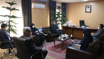 دیدار مدیر کل ثبت احوال با رئیس سازمان مدیریت و برنامه ریزی استان تهران  