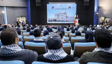 افتتاح بیمارستان حضرت امام خمینی (ره) شهریار توسط رئیس جمهور