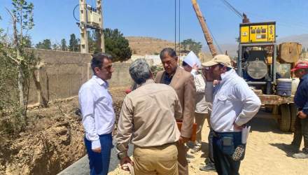 بازدید مسئولان سازمان برنامه و بودجه از طرح خطوط انتقال آب به تهران  <img src="/images/picture_icon.png" width="16" height="16" border="0" align="top">