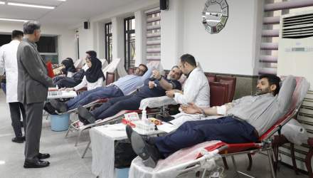 اقدام انسان‌دوستانه کارکنان سازمان مدیریت و برنامه‌ریزی تهران با مشارکت در «پویش اهدای خون»  <img src="/images/picture_icon.png" width="16" height="16" border="0" align="top">